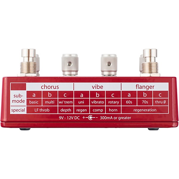 Empress Effects Nebulus Chorus Vibrato Flanger Effects Pedal