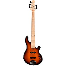 Lakland Classic 55 Dual J Maple Fretboard 5-String Electric Bass Guitar Tobacco Sunburst