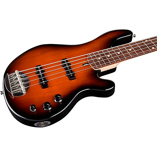 Lakland Classic 55 Dual J Rosewood Fretboard 5-String Electric Bass Guitar Tobacco Sunburst