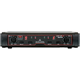 Galaxy Audio EDXR/HH38N Dual-Channel Wireless Microphone System Includes the EDXR Receiver and 2 HH38 Handheld Transmitters Frequency CODE N 518-542 MHz Band N