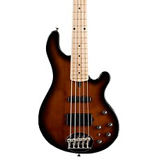 ベース Lakland USA 55-94 Classic Lakland USA 55-94 Deluxe Buckeye Burl Bass Guitar - Natural, Ebony