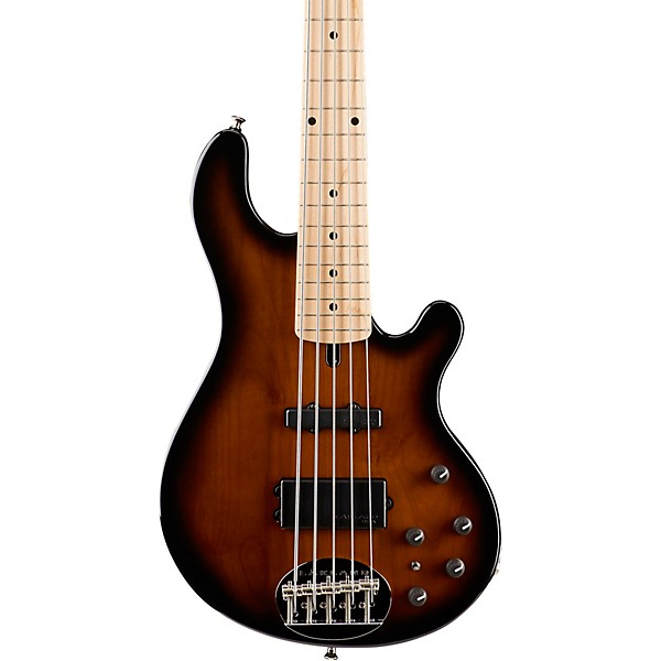 Open Box Lakland Classic 55-14 Maple Fretboard 5-String Electric Bass Guitar Level 2 Tobacco Sunburst 190839231734