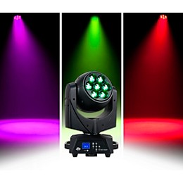 American DJ Vizi Hex Wash7 RGBAW+UV LED Moving Head Wash Beam with Zoom