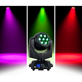 American DJ Vizi Hex Wash7 RGBAW+UV LED Moving Head Wash Beam with Zoom