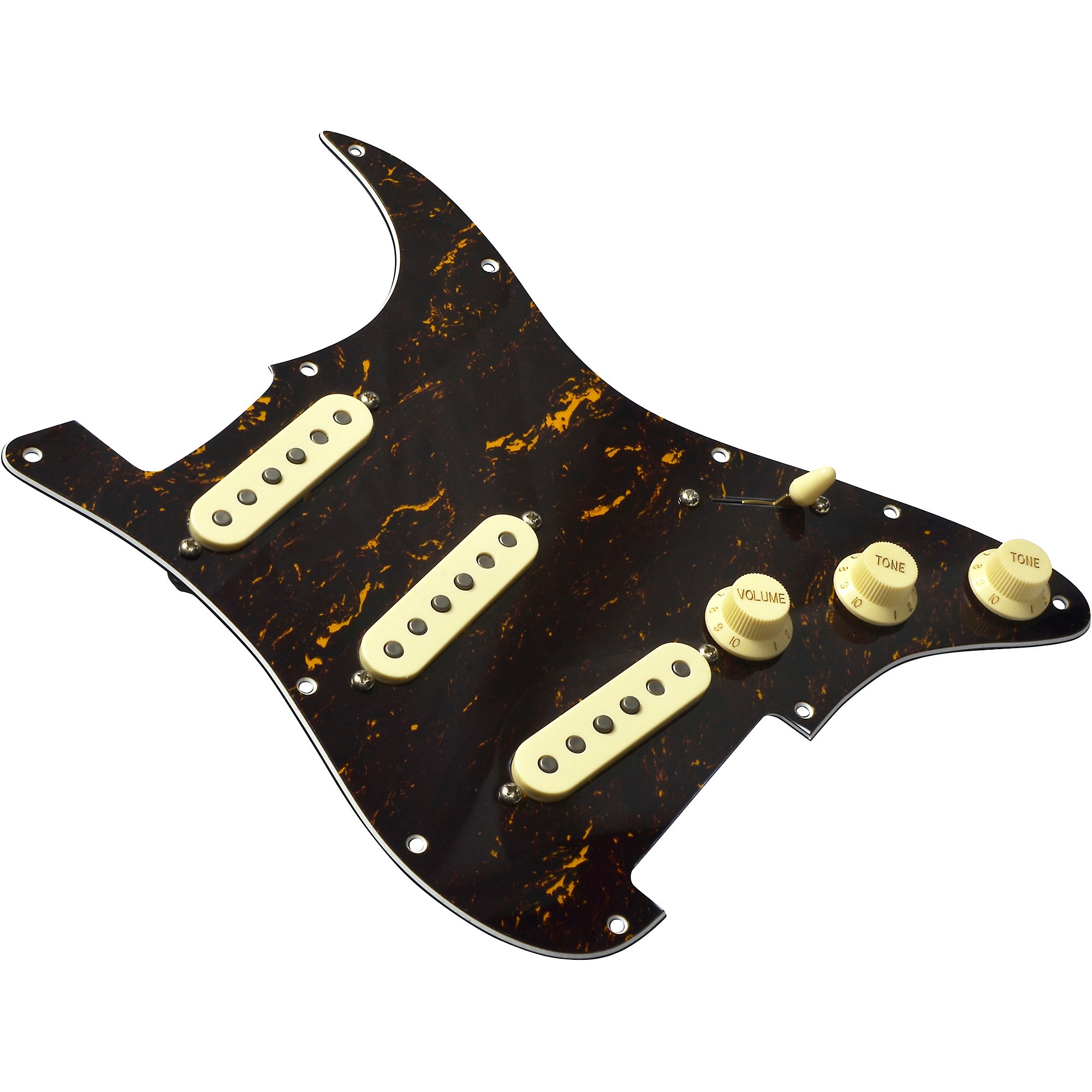 mojotone 58 quietcoil hss strat prewired pickguard