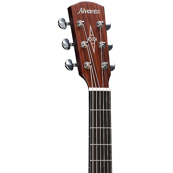 Alvarez Artist Series AF770CESHB OM Acoustic-Electric Guitar Shadow Burst