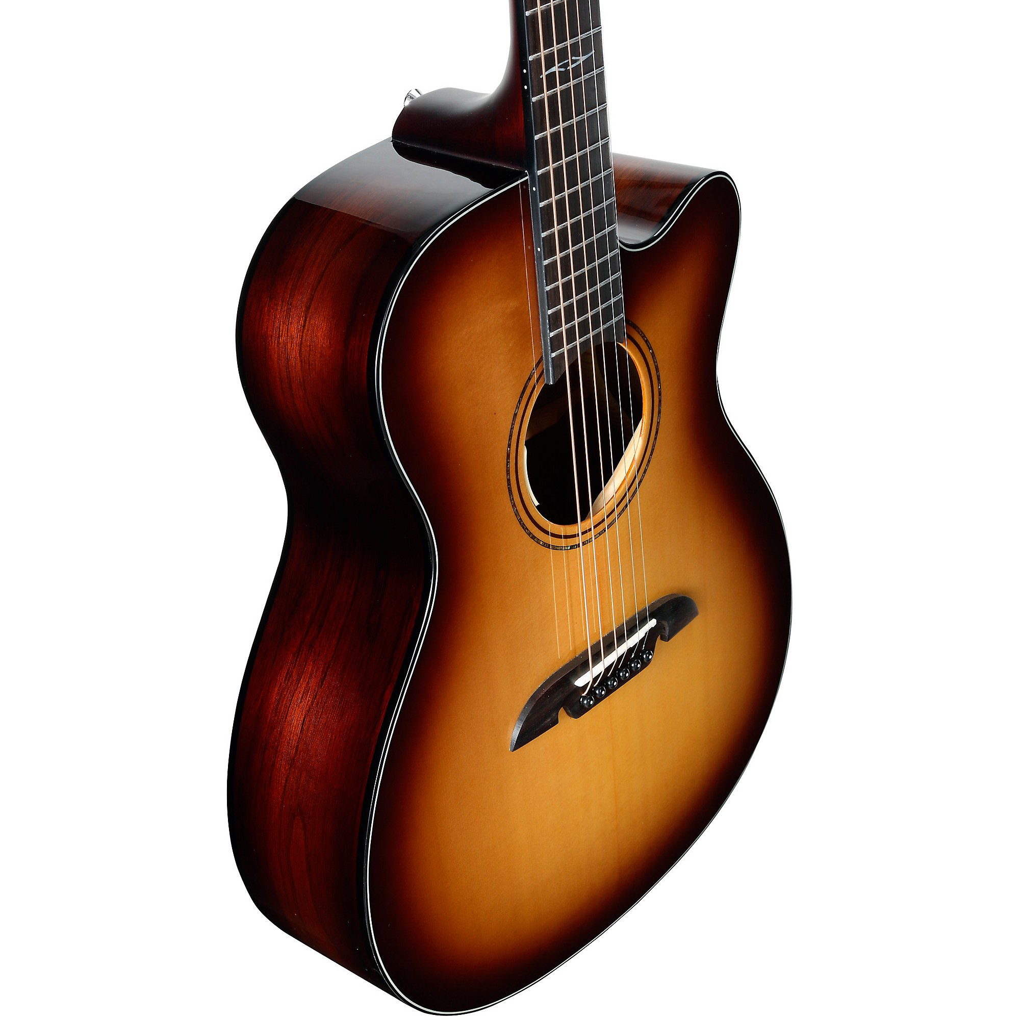 Alvarez Artist Series AF770CESHB OM Acoustic-Electric Guitar