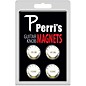 Perri's Guitar Knob Fridge Magnets White (4 Pack) thumbnail
