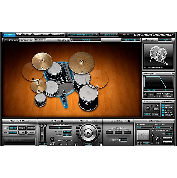 Toontrack Roots Brushes, Rods & Mallets SDX Expansion Pack