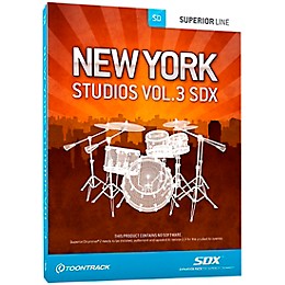 Toontrack New York Studios Vol.3 SDX