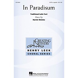 Hal Leonard In Paradisum SATB a cappella composed by Harriet Steinke