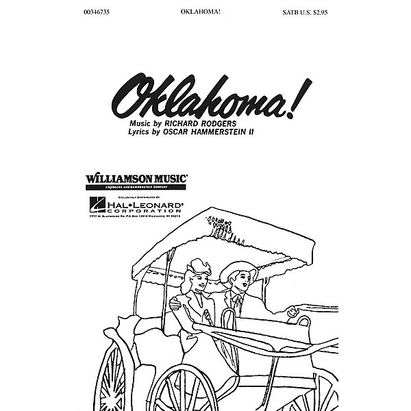 Hal Leonard Oklahoma! (Medley) (SATB) SATB arranged by Clay Warnick