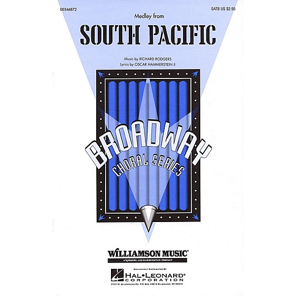 Hal Leonard South Pacific (Medley) SATB arranged by Clay Warnick