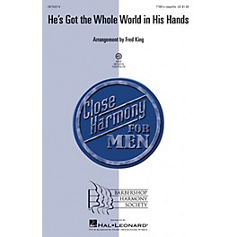 Hal Leonard He's Got the Whole World in His Hands TTBB arranged by Fred King