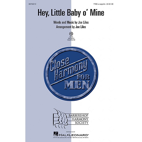 Hal Leonard Hey, Little Baby o' Mine TTBB composed by Joe Liles