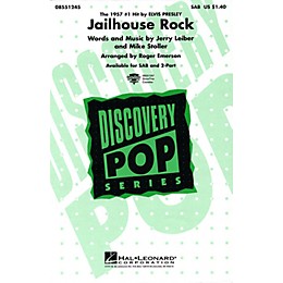 Hal Leonard Jailhouse Rock SAB by Elvis Presley arranged by Roger Emerson