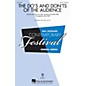 Hal Leonard The Do's and Don'ts of the Audience SATB arranged by Mac Huff thumbnail