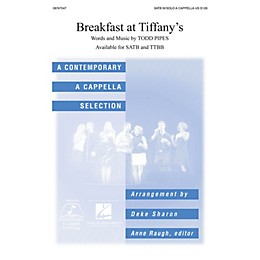 Hal Leonard Breakfast at Tiffany's SATB a cappella arranged by Deke Sharon