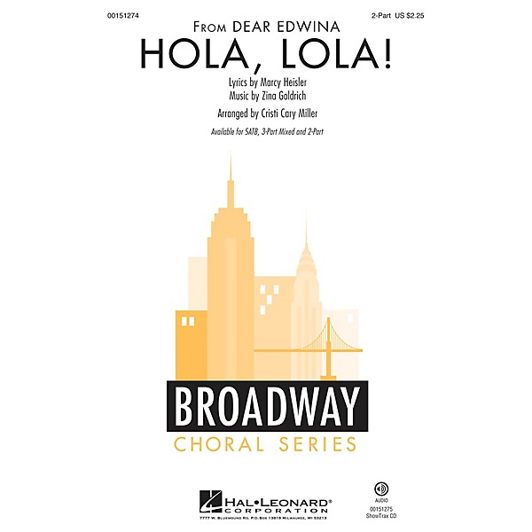 Hal Leonard Hola, Lola! 2-Part arranged by Cristi Cary Miller