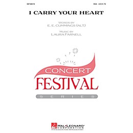 Hal Leonard i carry your heart SSA composed by Laura Farnell