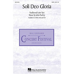 Hal Leonard Soli Deo Gloria SATB composed by John Purifoy