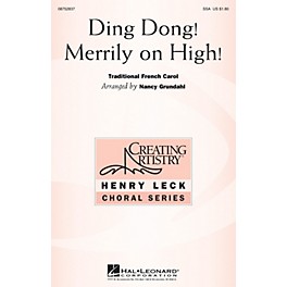 Hal Leonard Ding Dong Merrily on High SSA arranged by Nancy Grundahl