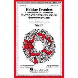 Hal Leonard Holiday Favorites (Medley) SATB arranged by Roger Emerson