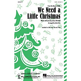 Hal Leonard We Need a Little Christmas SAB arranged by Anita Kerr