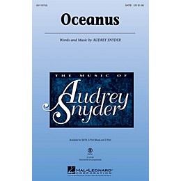 Hal Leonard Oceanus SATB composed by Audrey Snyder