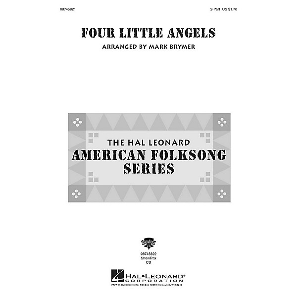 Hal Leonard Four Little Angels 2-Part arranged by Mark Brymer