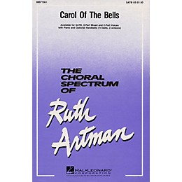 Hal Leonard Carol of the Bells SATB arranged by Ruth Artman