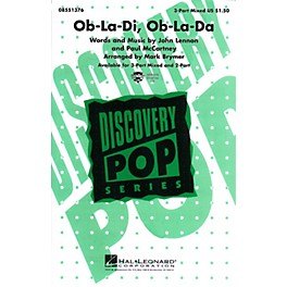 Hal Leonard Ob-La-Di, Ob-La-Da 3-Part Mixed arranged by Mark Brymer