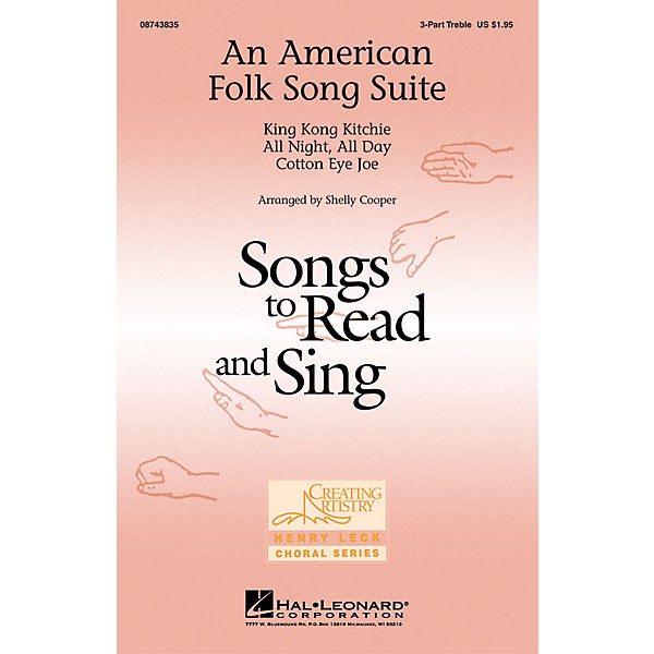 Hal Leonard An American Folk Song Suite 3 Part Treble arranged by Shelly Cooper