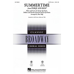 Hal Leonard Summertime (from Porgy and Bess) SATB Divisi arranged by Mac Huff