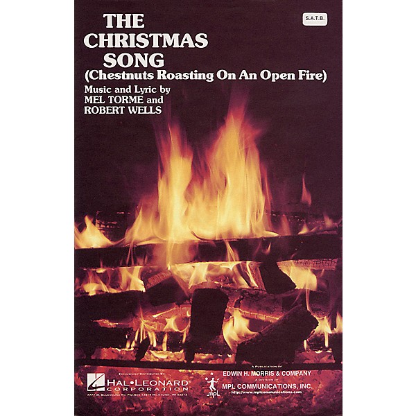 Hal Leonard The Christmas Song (SATB) SATB arranged by Walter Ehret