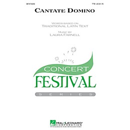 Hal Leonard Cantate Domino TTB composed by Laura Farnell