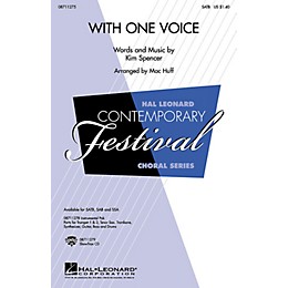 Hal Leonard With One Voice SATB arranged by Mac Huff