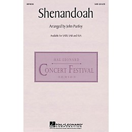 Hal Leonard Shenandoah SATB arranged by John Purifoy