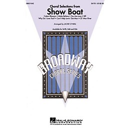 Hal Leonard Choral Selections from Show Boat SATB composed by Jerome Kern