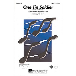 Hal Leonard One Tin Soldier SATB arranged by Kirby Shaw