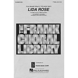 Hal Leonard Lida Rose TTBB arranged by William Stickles