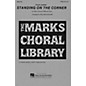 Hal Leonard Standing on the Corner TTBB arranged by William Stickles thumbnail