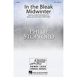 Hal Leonard In the Bleak Midwinter SATB Divisi composed by Philip Stopford