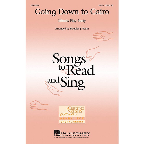 Hal Leonard Going Down to Cairo 2-Part arranged by Douglas Beam