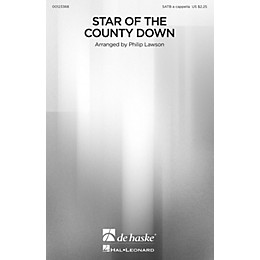 De Haske Music Star of the County Down SATB a cappella arranged by Philip Lawson