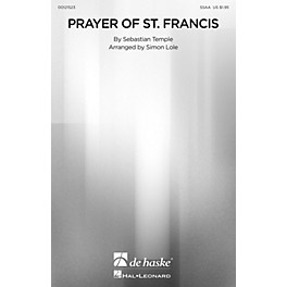 De Haske Music Prayer of St. Francis SSAA arranged by Simon Lole