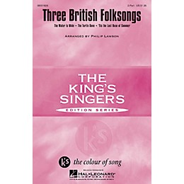 Hal Leonard Three British Folksongs 2-Part arranged by Philip Lawson