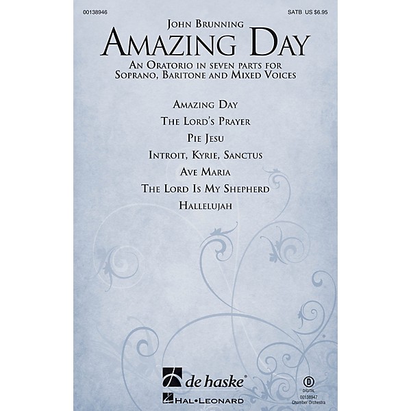 De Haske Music Amazing Day SATB VOCAL SCORE composed by John Brunning