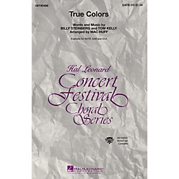Hal Leonard True Colors SATB arranged by Mac Huff