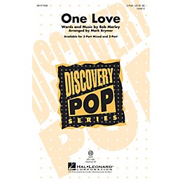 Hal Leonard One Love (Discovery Level 2 2-Part) 2-Part by Bob Marley arranged by Mark Brymer